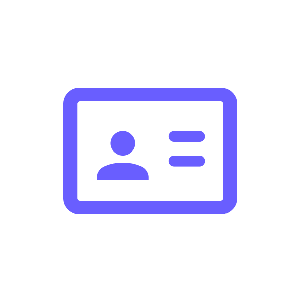 Verificación de identidad desde el registro